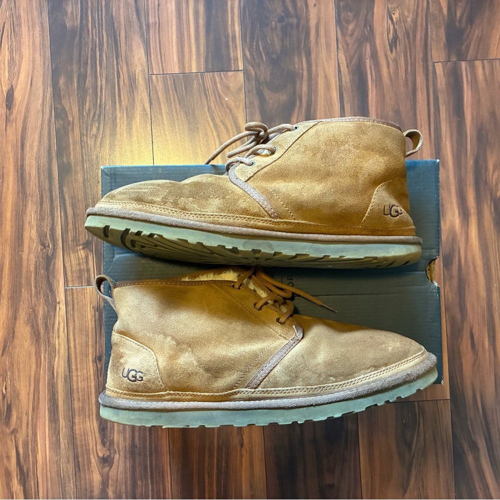 UGG Men's Tan Suede Boots